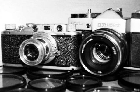 Скупка старых советских фотоаппаратов в Курске. Обрю: +7-963-963-46-82, Владимир